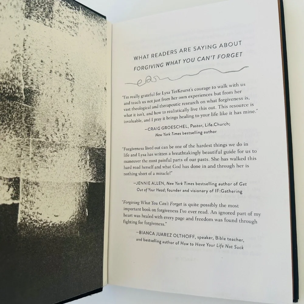 Forgiving What You Can’t Forget Book Lysa Terkeurst - Picture 2 of 7